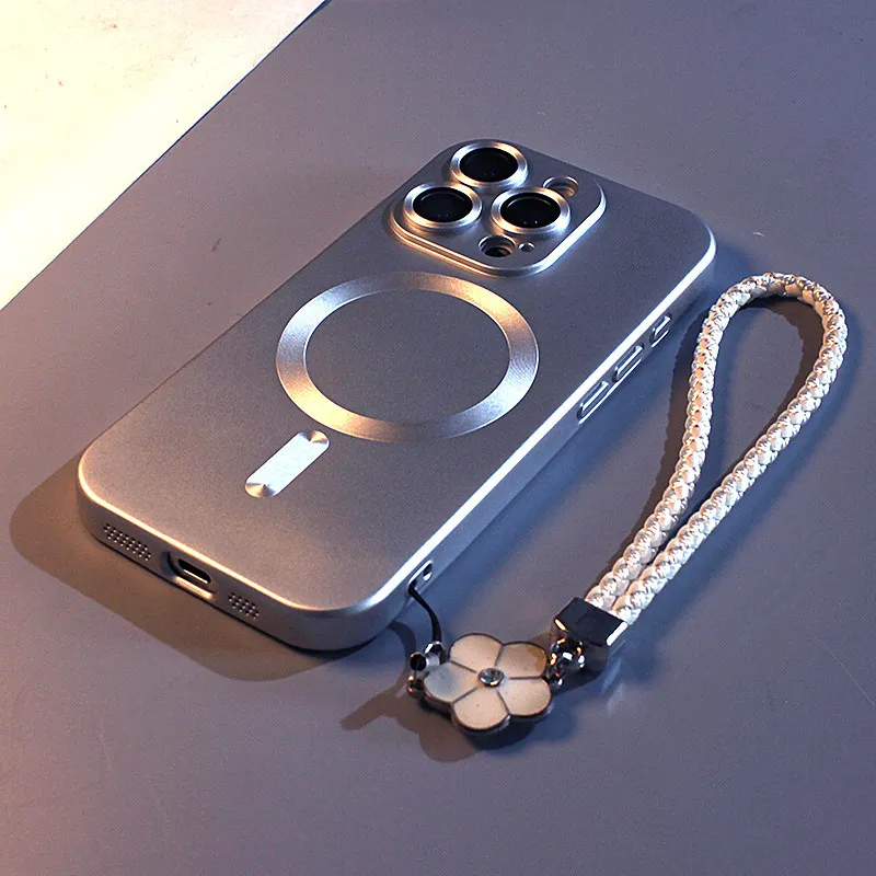 Luxury Plating Case - Custodia Magnetica Lusso Opaca con Finitura