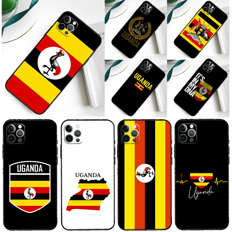 Phone Cases Uganda - Bandiera dell'Uganda per Samsung Galaxy A52