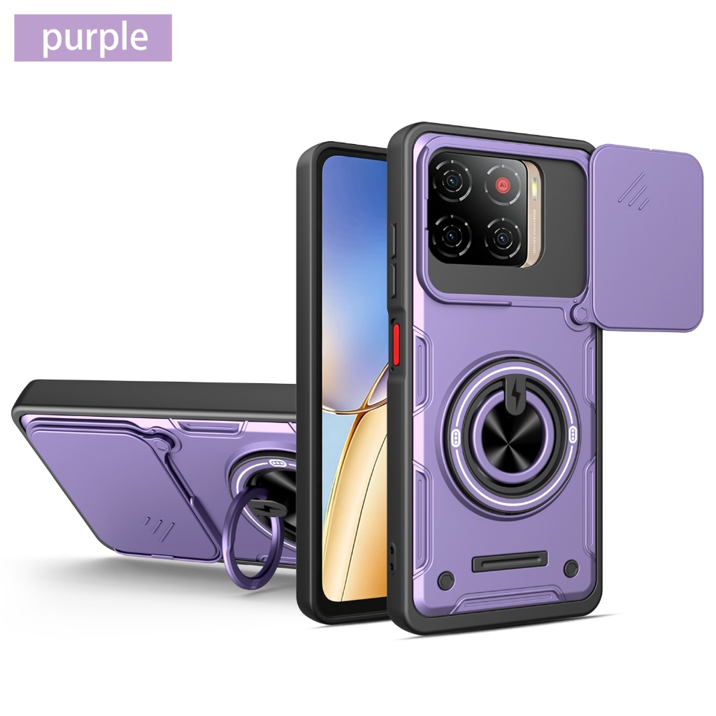 Phone Cases Heavy Duty - Protezione per Obiettivo Fotocamera Scorrevole 360°