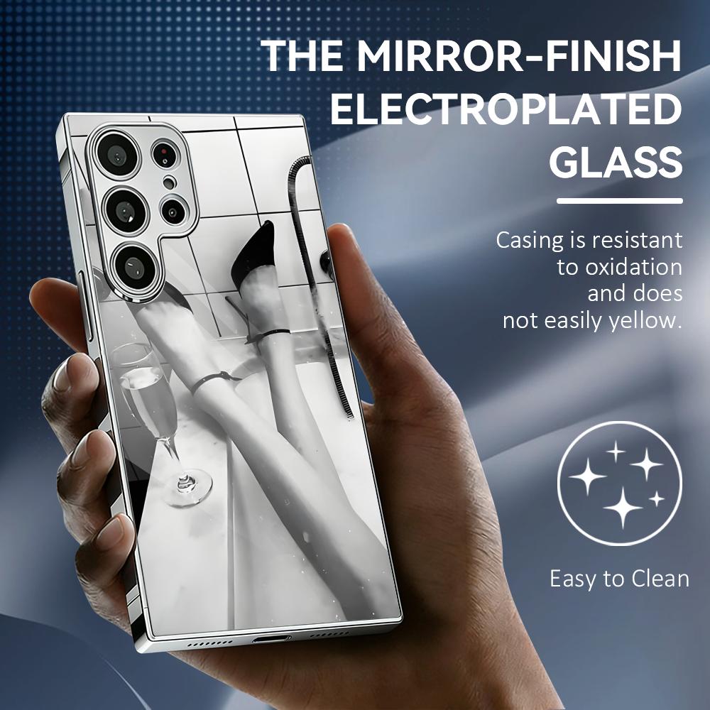 Phone Cases Metal - Custodia per telefono da bagno nera