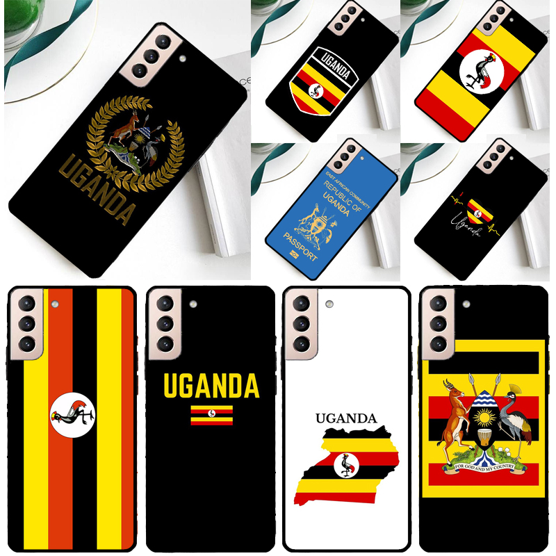 Phone Cases Uganda - Custodia per telefono bandiera Uganda per