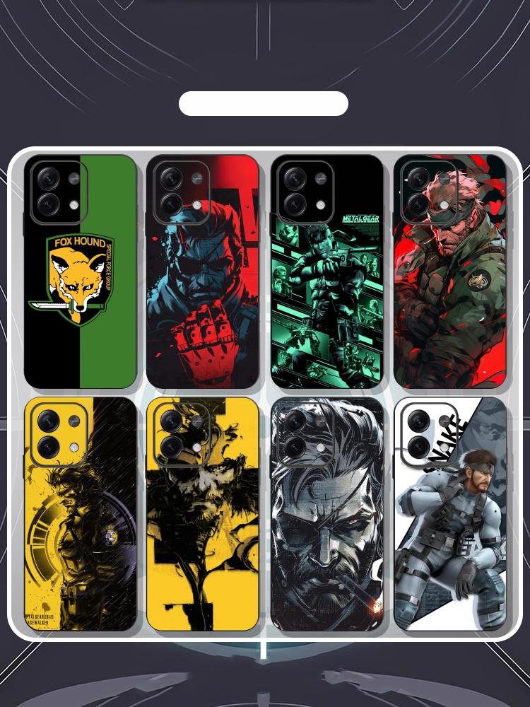 Phone Cases Metal - Gioco Metal Gear Solid Snake Eater