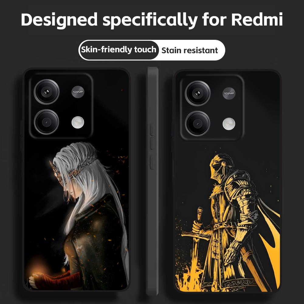 Phone Cases 13 - Cover per telefono morbida nera per