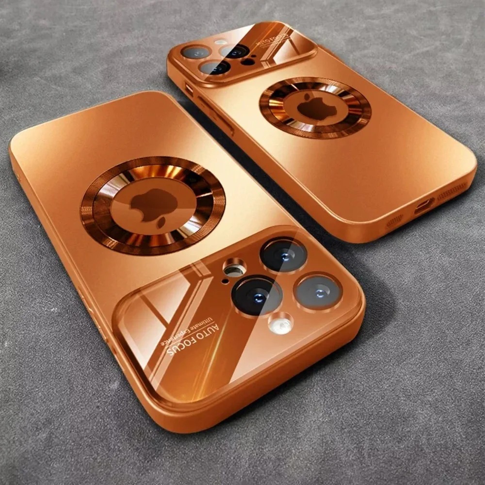 Luxury Plating Case - Custodia Magnetica Lusso Placcata per iPhone