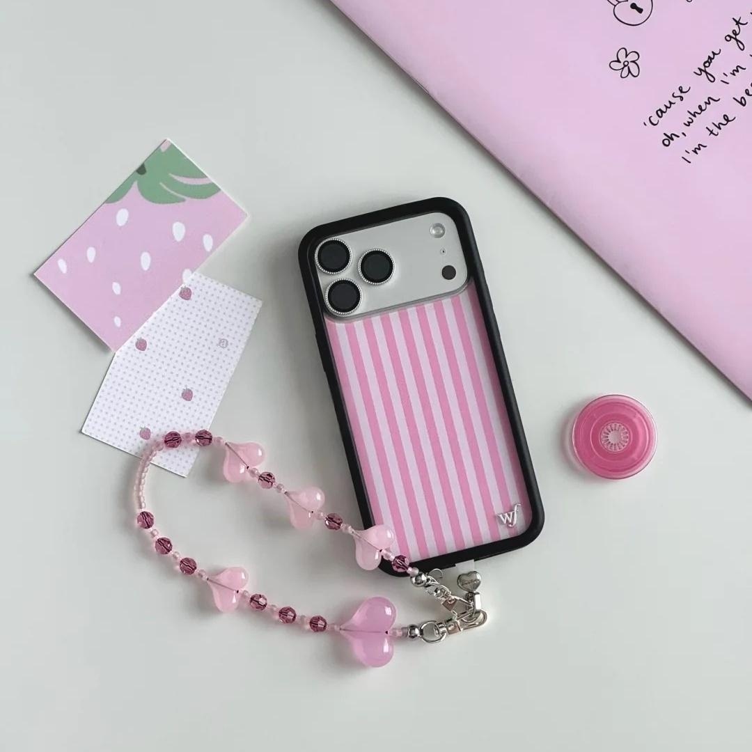 Phone Cases Wildflower - Custodia per telefono Wildflower con strisce