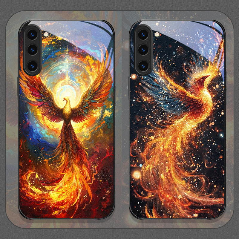 Phone Cases Samsung S25 Fe - Custodia per telefono in vetro temperato