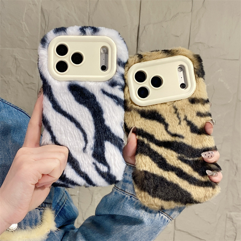 Phone Cases 13 - Custodia Protettiva Antiurto in Peluche Morbido