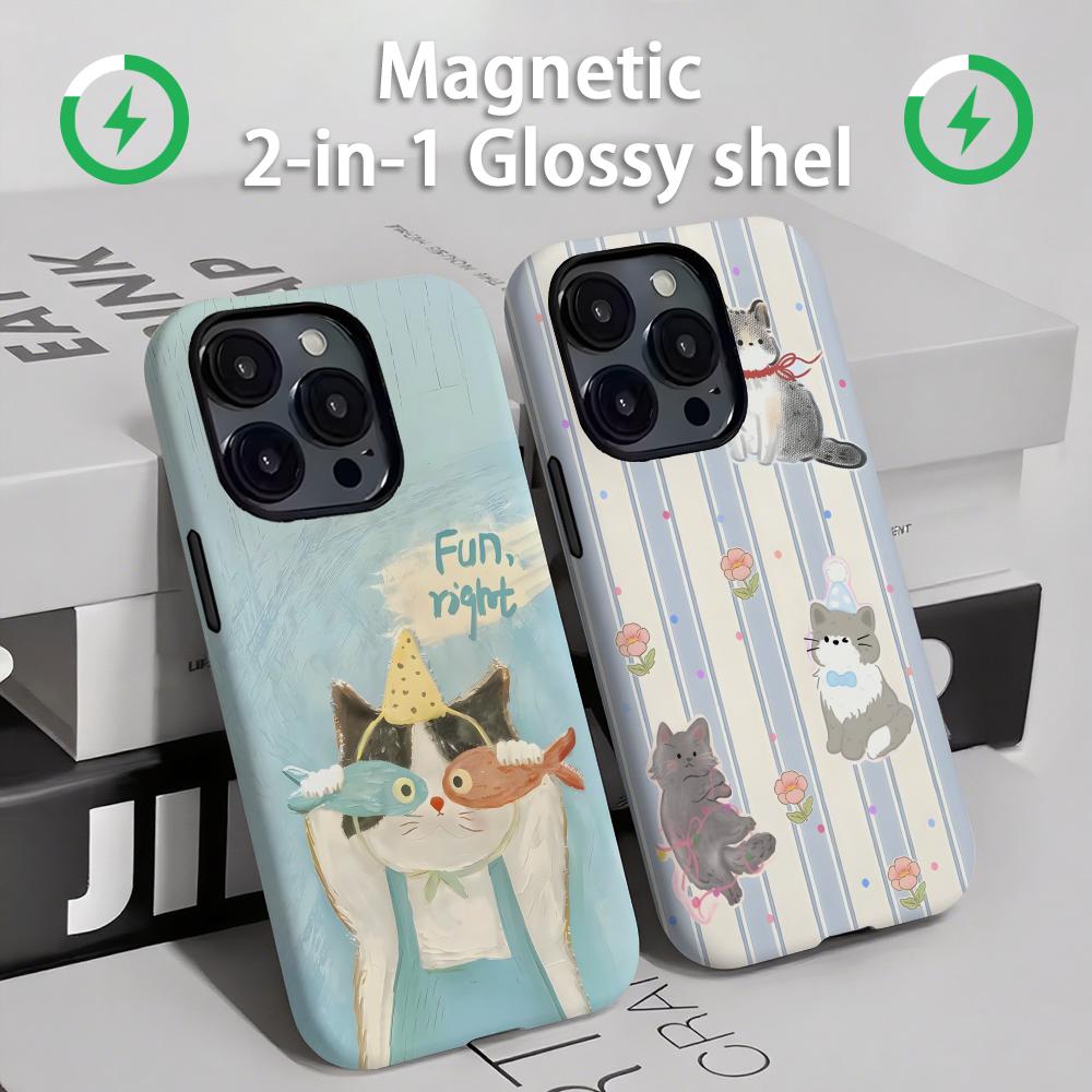 Phone Cases Xs Max - Custodia per telefono con gatti e