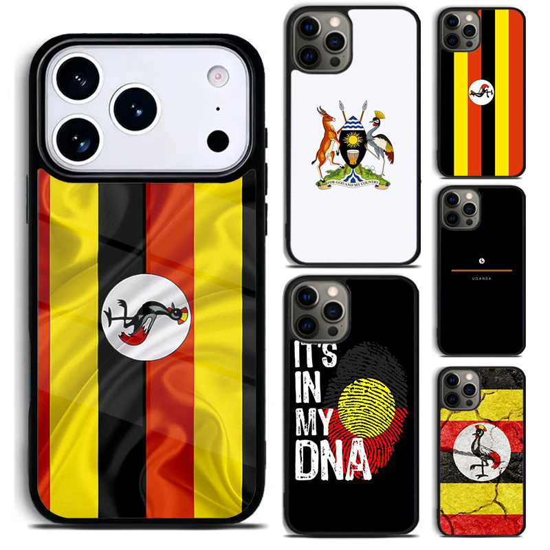 Phone Cases Uganda - Cover per iPhone con Bandiera dell'Uganda