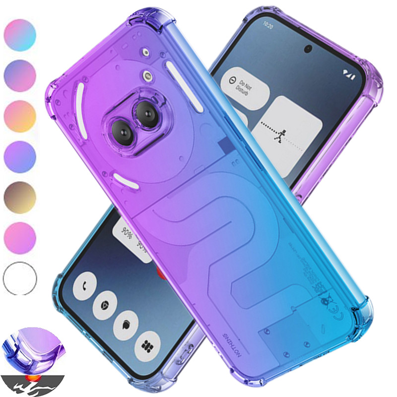 Phone Cases Nothing 3A - Custodia in TPU sfumato antiurto a
