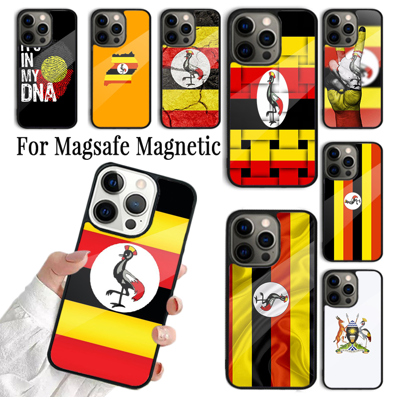 Phone Cases Uganda - Cover per telefono con bandiera dell'Uganda