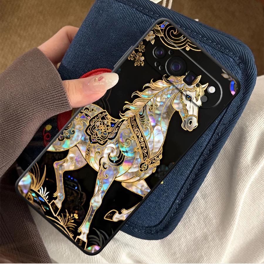 Phone Cases Pixel 9A - Cover per Telefono Lucky Horse per