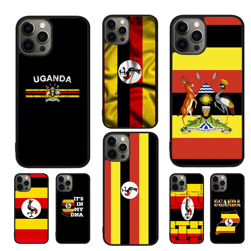 Phone Cases Uganda - Custodia per telefono stemma bandiera Uganda