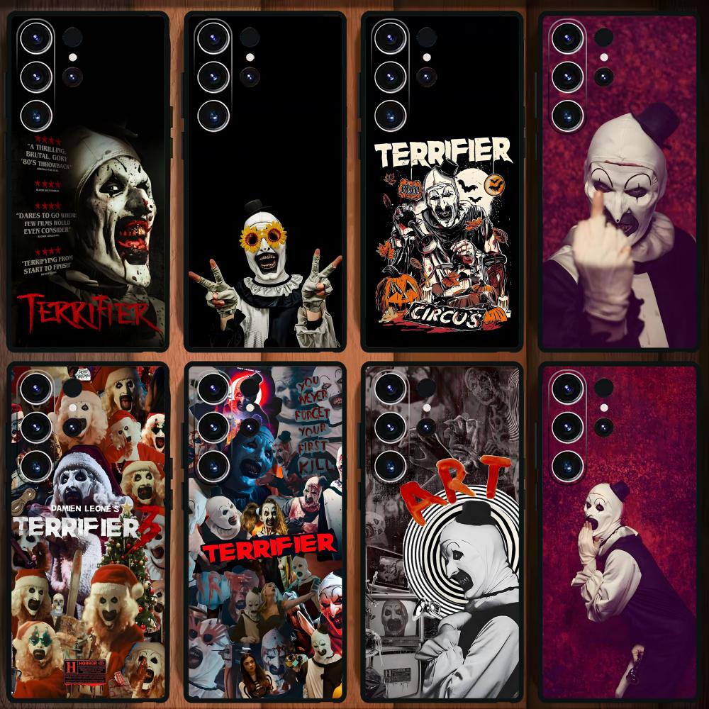 Phone Cases Drawing - Art the Clown Cover per telefono