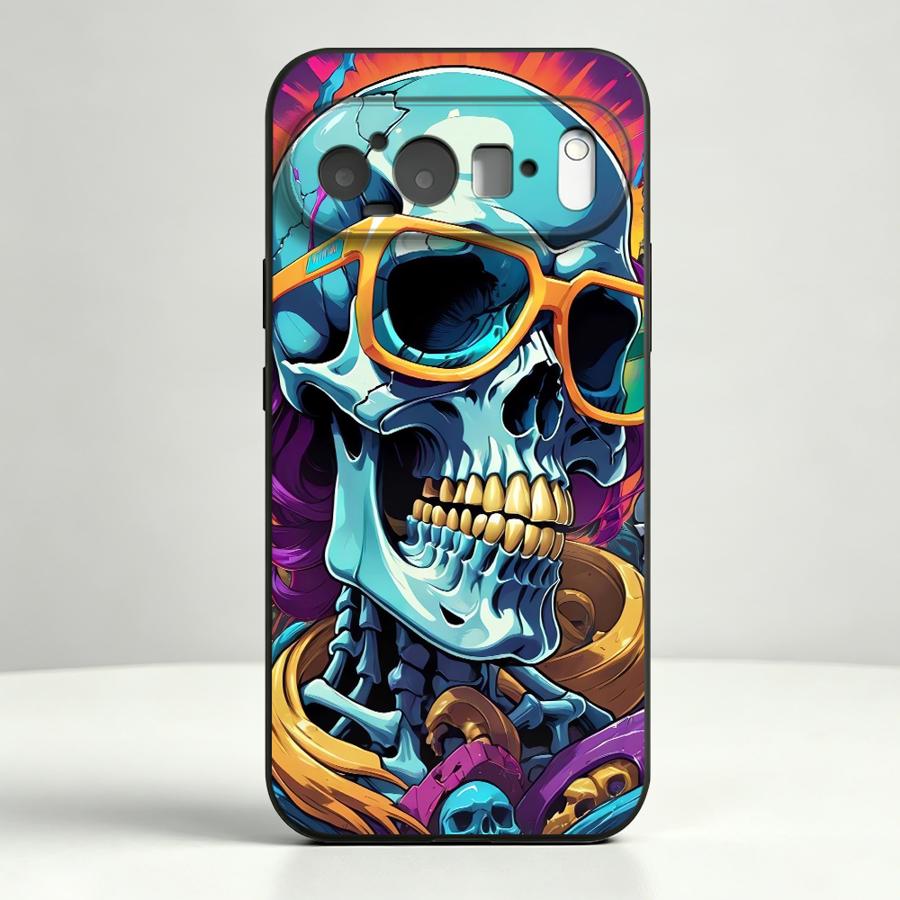 Custodia Neon Pop Art Skull pe - Phone Cases Pixel 9A recensione e prezzo