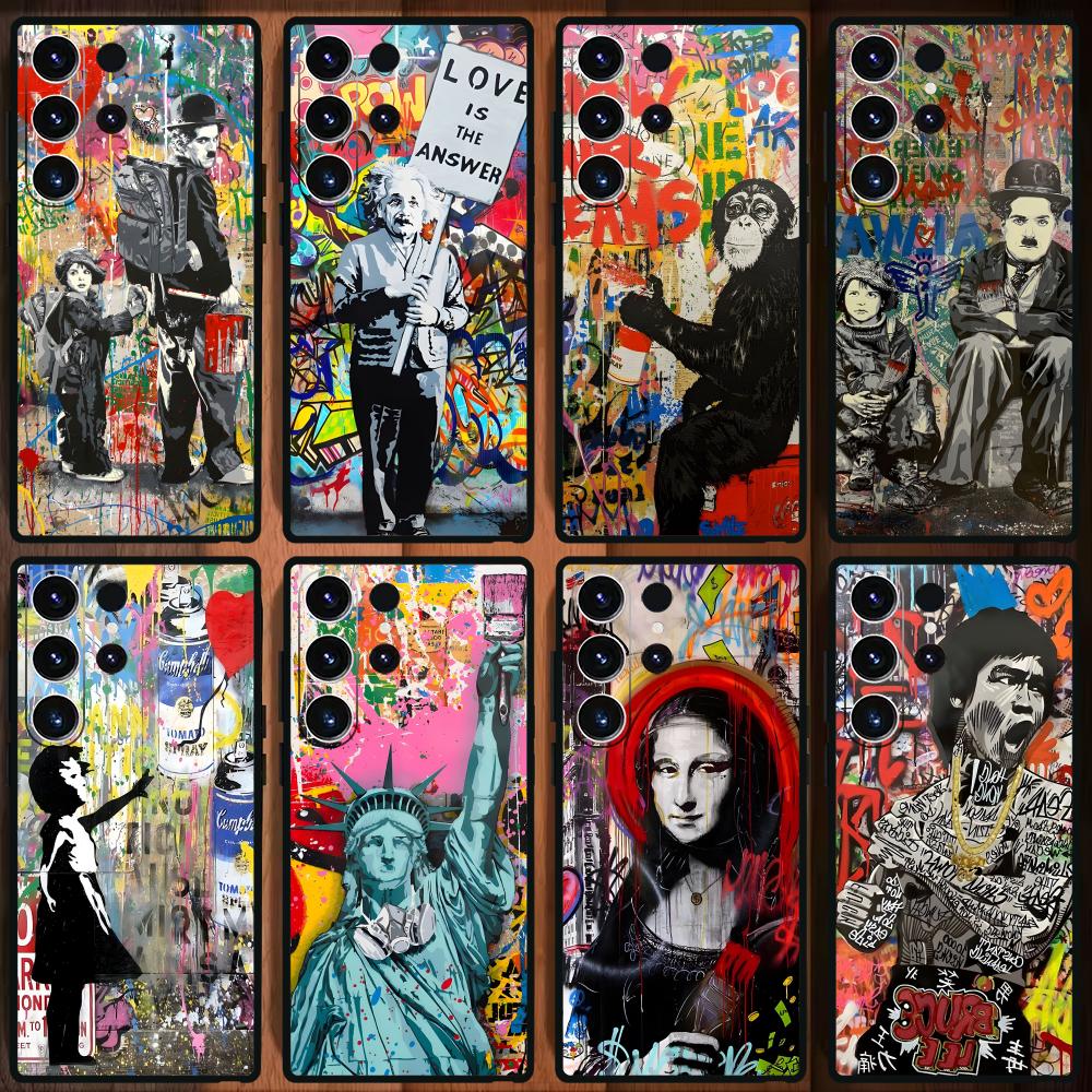 Custodia per telefono Banksy G - Phone Cases Samsung S25 Ultra recensione e prezzo