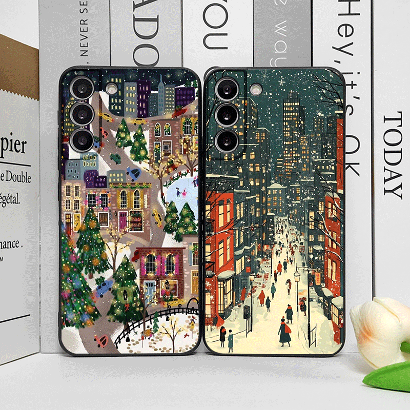 Natale Snow Street Negozio Fin - Phone Cases Oneplus recensione e prezzo