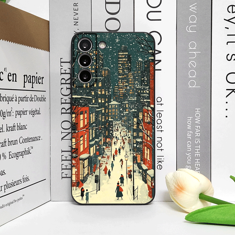 Natale Snow Street Negozio Fin - Phone Cases Oneplus recensione e prezzo
