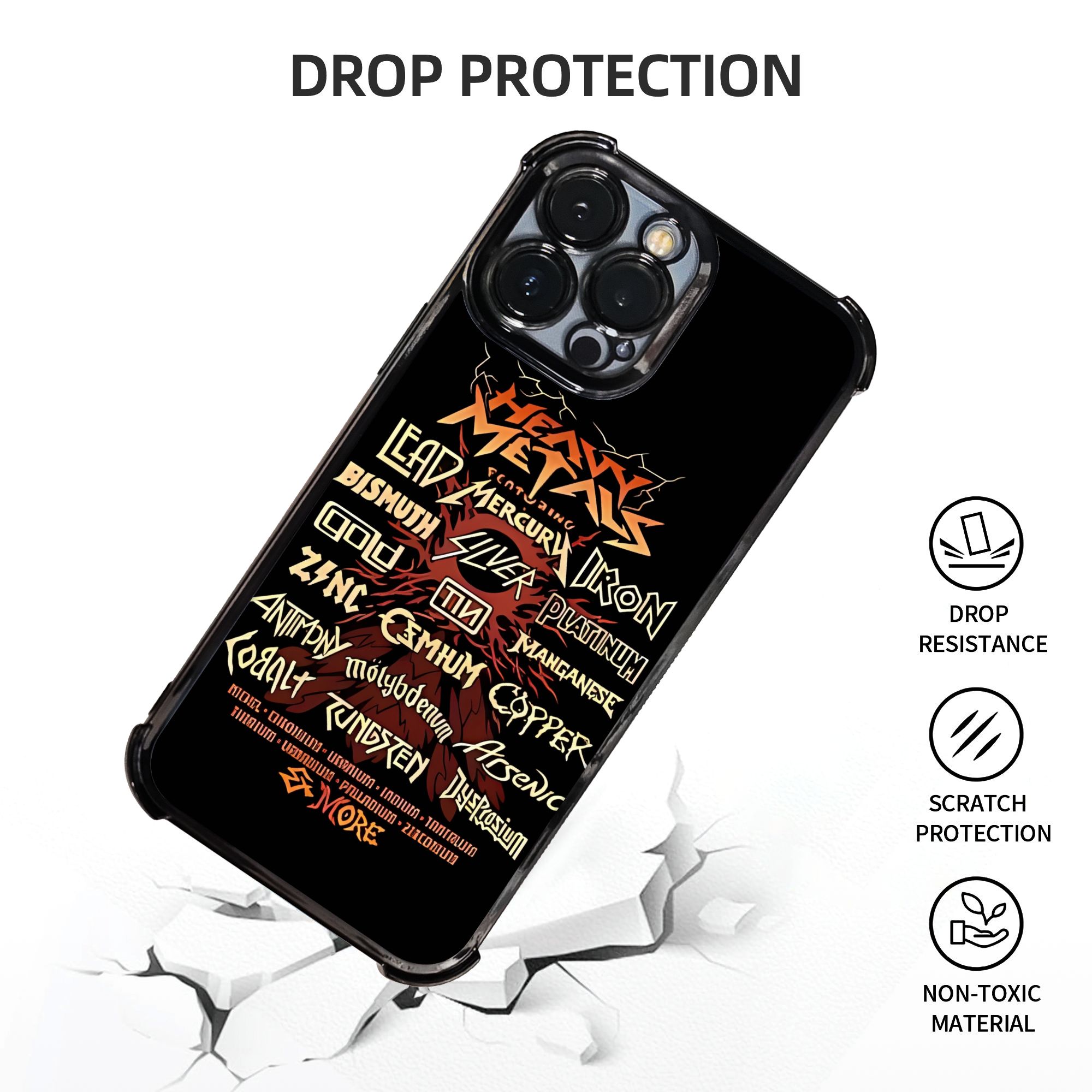 Cover per Telefono Parodia Hea - Phone Cases Metal recensione e prezzo