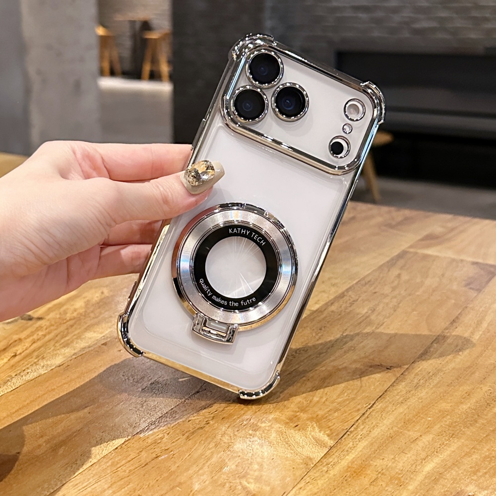 Custodia con supporto luminoso - Luxury Plating Case recensione e prezzo