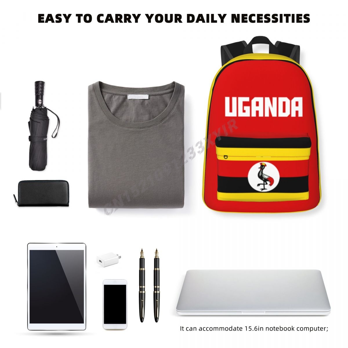 Zaino Unisex bandiera dell'uga - Phone Cases Uganda recensione e prezzo