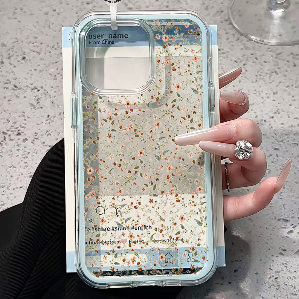 Custodia Trasparente con Fiori - Phone Cases Wildflower recensione e prezzo